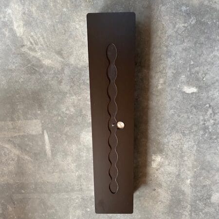 Bruciatore da 80 cm NERO con Pietra Refrattaria - immagine 4